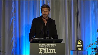 Kirk Douglas Award  Ryan Gosling Acceptance Speech [upl. by Nauqas37]