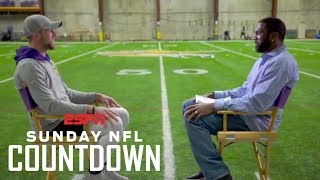 Adam Thielen’s unorthodox journey to the NFL  NFL Countdown  ESPN [upl. by Verneuil]