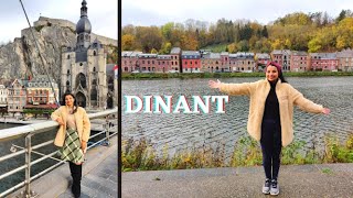 DINANT  Most beautiful TOWN in BELGIUM  A town of Caves Saxophones and boats  DINANT Travel Vlog [upl. by Harlene]