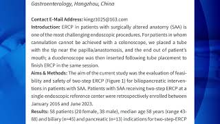 SINGLESESSION ERCP WITH COLONOSCOPE AND DUODENOSCOPE IN PATIENTS WITH SURGICALLY ALTERED ANATOMY [upl. by Annohsed]