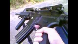 M4A1 RIS Airsoft Electric GunAEG Shooting [upl. by New]