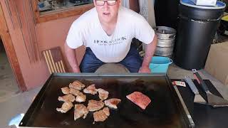 Amazing Blackstone Griddle Salmon Recipe For Beginners [upl. by Aday]