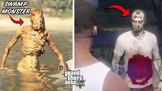 GTA 5  20 CREEPY Secrets of Sandy Shores [upl. by Garzon812]