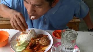 Jakarta Street Food 290 Roasted Fire Cracker Chicken Ayam Mercon Bakar [upl. by Erej]