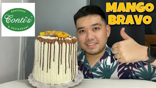 CONTI’S MANGO BRAVO CAKE REVIEW [upl. by Kcirdnekel]