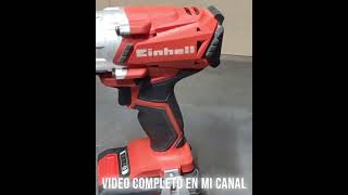 ATORNILLADOR DE IMPACTO  EINHELL TECI 181 LiSOLO [upl. by Maurita406]