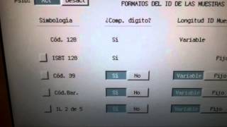 ANALIZADOR VITROS ECI Q CONFIGURACION [upl. by Odin149]