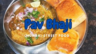 Pav Bhaji  Mumbai Famous Street Food [upl. by Kristof]