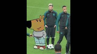 Chill Messi amp Dancing Ronaldo 😆 [upl. by Decrem]