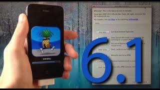 iOS 61 Jailbreak SemiUntethered  Redsn0w 0915b3 iPhone 43GS iPod touch 4G [upl. by Treborsemaj]