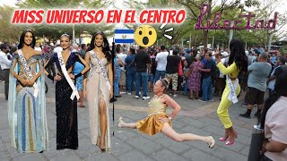 Miss Universo Bailando en La Plaza Libertad [upl. by Birgit]