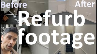 My 4th Investment Property  In Darlington UK  Before and after refurb footage [upl. by Nomyaw]