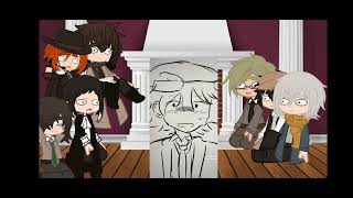 Past BSD reacts to Edgar Allan Poe amp Ranpoe  Bungo Stray Dogs x Gacha  Credits in desc  55 [upl. by Ehcadroj]