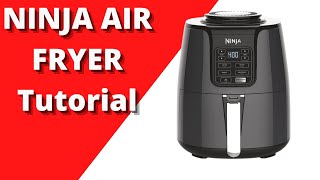 Ninja Air Fryer Tutorial  Beginner Start HERE [upl. by Cruce]