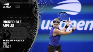 Incredible Tennis from Karolina Muchova  2024 US Open [upl. by Atilrep]