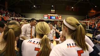 Illinois Volleyball 2014 NCAA Tournament Video [upl. by Edelson]