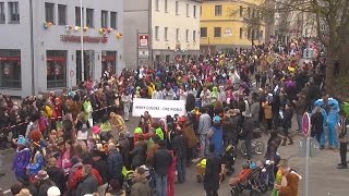 Großer Faschingsumzug in Zusmarshausen 2016 [upl. by Oirram]