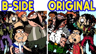 FNF Darkness Takeover  BSIDE VS Original  Pibby Family Guy FNF Mods [upl. by Rida]