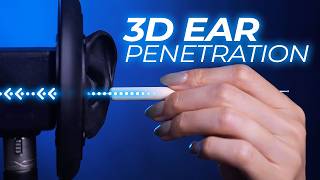 ASMR 3D Ear Cleaning that Penetrates Your Brain No Talking [upl. by Jaye]