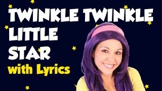 Twinkle Twinkle Little Star with Lyrics on Tea Time with Tayla [upl. by Anwaf463]