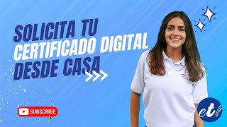 📲 Cómo solicitar el certificado digital con DNI electrónico sin ir a una oficina  Paso a paso [upl. by Alenairam]