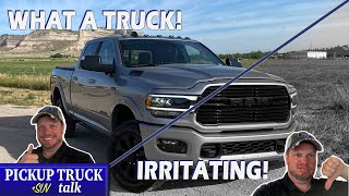 5 GoodBad Things  2020 Ram 2500 64L V8 Hemi Review [upl. by Ahsiel]