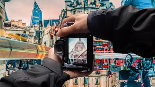 POV PHOTOGRAPHY IN THE RAIN  LONDON [upl. by Vilma]