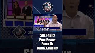 SNL Family Feud Finally Picks On Kamala Harris youtubeshorts snl kamalaharris ericdetersshow [upl. by Anya]