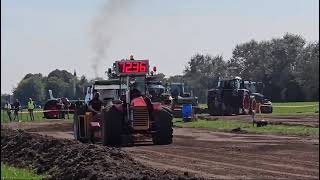 trekkertrek Ter Idzard Deutz 7206 35 ton 2e trek Deutz pulling [upl. by Odnavres]