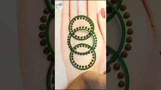 Beautiful simple dot mehndi design ball pins mehndi shorts youtubeshorts viral trending [upl. by Ynnavoeg]