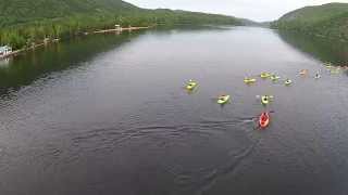 Kayak au Camping du Lac HaHa [upl. by Lyred]