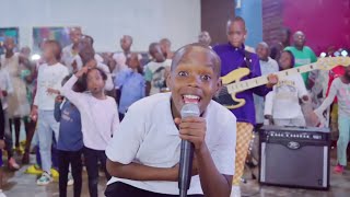 Meddy  Niyo Ndirimbo ft Adrien Misigaro performed by Sherrie Silver Foundation Kids Band [upl. by Elburr]