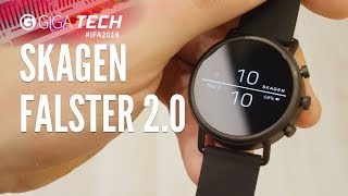 SKAGEN FALSTER 2  Wear OS 3 HandsOn deutsch Bildhübsche Smartwatch – GIGADE [upl. by La989]