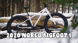 2020 Norco Bigfoot 1  Short And Fat Winter Bike Check [upl. by Egni]