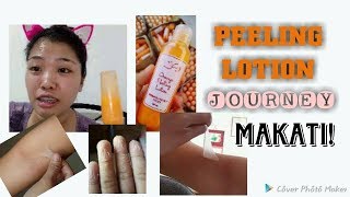 Orange Peeling Lotion JOURNEY  EFFECTIVE PABA [upl. by Einalem470]