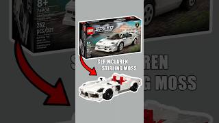 SLR Stirling Moss using lego Speed Champions 76908 Lamborghini Countach automobile [upl. by Araed288]