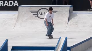 Worlds Skate Street Quarterfinals Yuto Horigome Felipe Gustavo Vincent Milou [upl. by Shing]