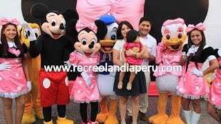 Fiestas infantiles Mickey mouse en Lima con Recreolandia shows infantiles [upl. by Kosaka741]