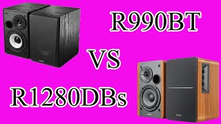 Edifier R990BT VS Edifier R1280DBs [upl. by Orin826]