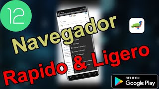 El Navegador Mas Liviano Para Android [upl. by Namialus]