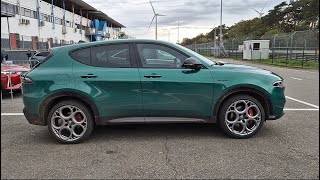 Test drive with the NEW Alfa Romeo Tonale Veloce Q4  280 pk PHEV YM 2024 [upl. by Garda211]