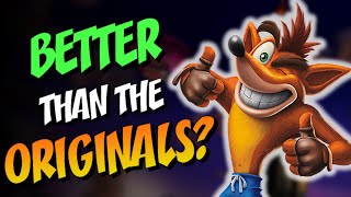 Is the Crash Bandicoot N Sane Trilogy BETTER than the originals Review [upl. by Suivatra567]