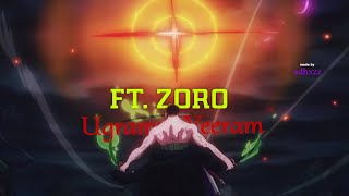 Zoro Edit FT Ugramm Veeram bgm  edit zoro zoroedit amv prabhas salaar prithviraj onepiece [upl. by Aneerhs]