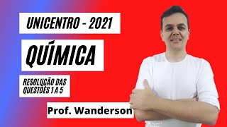 QUÍMICA UNICENTRO 2021 PARTE 1 [upl. by Battat]