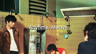 Wallows  Anytime Always LyricsLetra [upl. by Acimehs159]