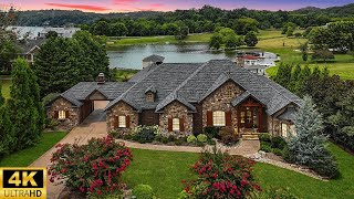 Luxury Lakefront Home Tour  Knoxville TN [upl. by Noyerb]