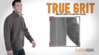 True Grit Sherpa Fleece Shirt  Zip Neck Long Sleeve For Men [upl. by Yeargain]