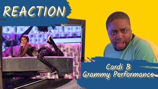 Cardi B  2019 Grammys Performance Reaction [upl. by Sigismundo]