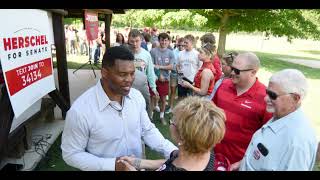 GA Senate Candidate Herschel Walker Admits To Having An Estranged 2nd Son [upl. by Natsyrt]