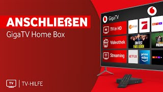 Vodafone GigaTV Home Box Anschließen [upl. by Tripp858]